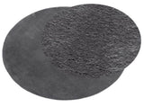 Rug HUARTE Short Pile Soft and Washable Anthracite 120 cm 375010