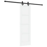 Sliding Door ORKDAL White 61 x 198.5 cm Solid Pine Wood 3333633