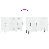 Sideboard White 90x34x80 cm Engineered Wood 828116