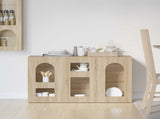 Sideboard Sonoma Oak 100 x 35 x 59 cm Engineered Wood 891346