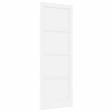 Interior Door White 83 x 232 cm Plywood 42047158