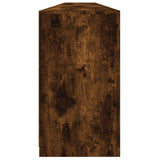 Sideboard with LED Lights Smoked Oak 283x37x67 cm 3209027