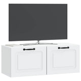 Wall-Mounted TV Cabinet White 78.5 x 31 x 30 cm Engineered Wood 899395
