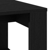 Coffee Table Black Oak 102 x 50 x 35 cm Engineered Wood 862071