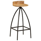 Bar Chairs 2 pcs Solid Mango Wood 245265