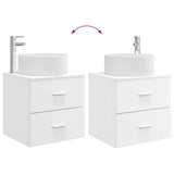 Bathroom Furniture Set 2 pcs White Engineered Wood 3404008