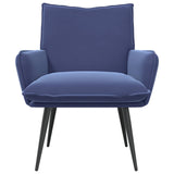 Armchair Police Blue Velvet 42047735