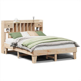 Bed Frame without Mattress 140x200 cm Solid Wood Pine 3308843