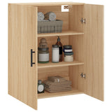 Wall Mounted Cabinet Sonoma Oak 69.5x34x90 cm 828447