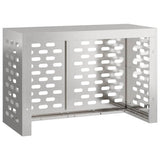 Air Conditioner Cover Silver 90 x 40 x 60 cm Stainless steel 865894
