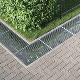 Grating Silver 80 x 50 x 2 cm Hot-Dip Galvanised Steel 42018656