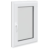 Basement Window RISOR 60 x 80 cm PVC and Glass Anthracite 42047314