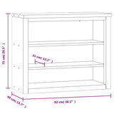 Kitchen Wall Cabinet with Shelves Stainless Steel 376446
