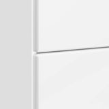 Bedside Cabinet High Gloss White 62 x 34.5 x 47.5 cm 895469