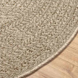 Rug ZIZUR Beige 160 cm Jute Look Indoor and Outdoor 4010416