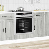 Oven Cabinet Lucca Grey Sonoma Engineered Wood 853763