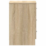 Bedside Cabinets 2 pcs Sonoma Oak 38x35x56 cm Engineered Wood 800457