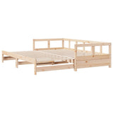 Daybed without Mattress 80x200 cm Solid Wood Pine 854949