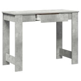 Desk Concrete Grey 100x45x75 cm Engineered Wood 860430