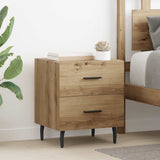 Bedside Cabinet with Drawer 2 pcs Artisan Oak 40 x 35 x 47.5 cm 882044