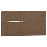 Cushion Cover 12 pcs HOUTEN Light Brown 40 x 80 cm 918450