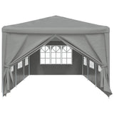 Party Tent 900 x 300 x 255 cm Light Grey PE and Steel 42033001