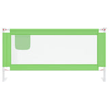 10195 Toddler Safety Bed Rail Green 180x25 cm Fabric