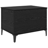 Coffee Table Black Oak 60 x 44.5 x 45 cm Engineered Wood 881173