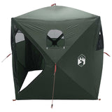 Hunting Tent Army Green 143 x 143 x 165 cm Polyester and Steel 42028723