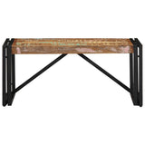 Coffee Table Multicolour 80x40x35 cm Solid Wood Reclaimed 4016677