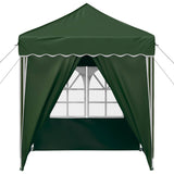 Pop-up Party Tent 195 x 195 x 245 cm Green Oxford Fabric 42019739