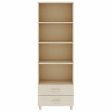 Highboard "HAMAR" Honey Brown 60x35x180 cm Solid Wood Pine 340488