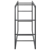 Firewood Rack Black 110x30x61 cm Steel 4018466