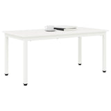Coffee Table White 100 x 50 x 45 cm Solid Pine Wood 892766