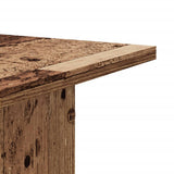 ZNTS Speaker Stands 2 pcs Old Wood 30x30x60 cm Engineered Wood 852661