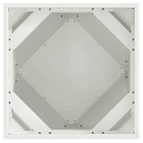 Planter 2 pcs White 50 x 50 x 50 cm Steel 883839