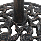 Umbrella Base Bronze Cast iron 48 cm diameter Umbrella Base 47861