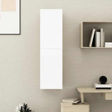 TV Cabinet White 30.5x30x110 cm Engineered Wood 803362