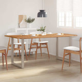 Dining Table 180x90x76 cm Solid Acacia Wood 286476