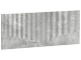 Wall-Mounted Headboard HOORN Concrete Grey Engineered Wood 897418