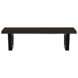 ZNTS Basin Shelf Wall Mounted Steel and Solid Wood Oak 3302583