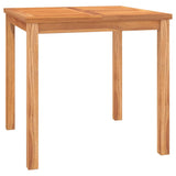 Garden Dining Set Natural Teak Solid Teak Wood Standard Durable 3157177