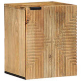 5 Piece Bathroom Furniture Set Brown Solid Wood Mango 3310009