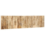 ZNTS Headboard 200 cm Solid Rough Wood Mango 4017515