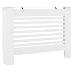 Radiator Cover White 112x19x81.5 cm MDF 284320