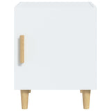 Bedside Cabinets 2 pcs White Engineered Wood 812043