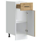 Kitchen Base Cabinet Porto Artisan Oak Engineered Wood 853946