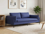 2-Seater Sofa 2-Seater Police Blue 188 x 81 x 89 cm Velvet 42048624