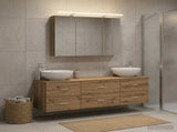 Bathroom Furniture Set 4 pcs Artisan Oak 3406942