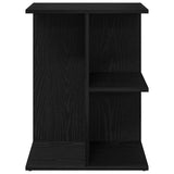 Bedside Tables 2 pcs Black Oak 46.5x29x61 cm Engineered Wood 858653